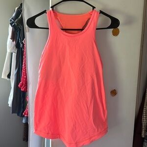 Lululemon coral racerback workout tank